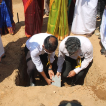 Foundation stone for a new building laid in Government Higher Secondary School, Idukki, as part of the Tata Kerala Floods Response Programme