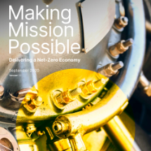 Making Mission Possible - a major milestone for Energy Transition Commission (ETC)