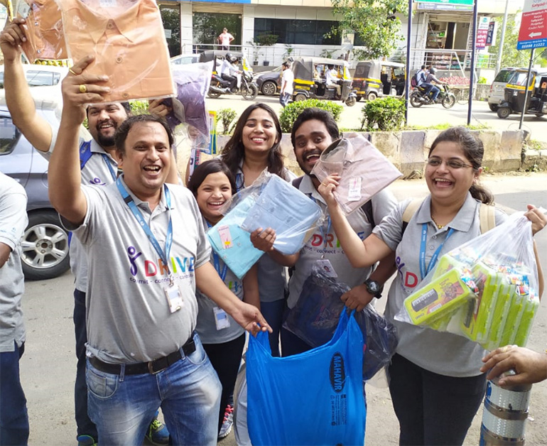 Barter For Change
Tata Communications in Pune conducted a 'Barter For Change' activity. The activity used the century old barter system to create social impact. The identified cause for this activity was to provide educational and school items for underprivileged students. Each volunteer team was provided with INR 200. The volunteers had to buy any school material with the given amount at the market price. Post the first purchase, they could only barter the items for other items of higher value. 6 teams were part of the activity with INR 1,200 provided as the total investment.
At the end of the activity, the volunteers managed to procure items worth INR 1,10,000 - 91 times the initial amount.
