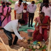 Ground-breaking ceremony for the construction of four schools in Puri district was organised as a part of the Tata Cyclone Fani Response Programme